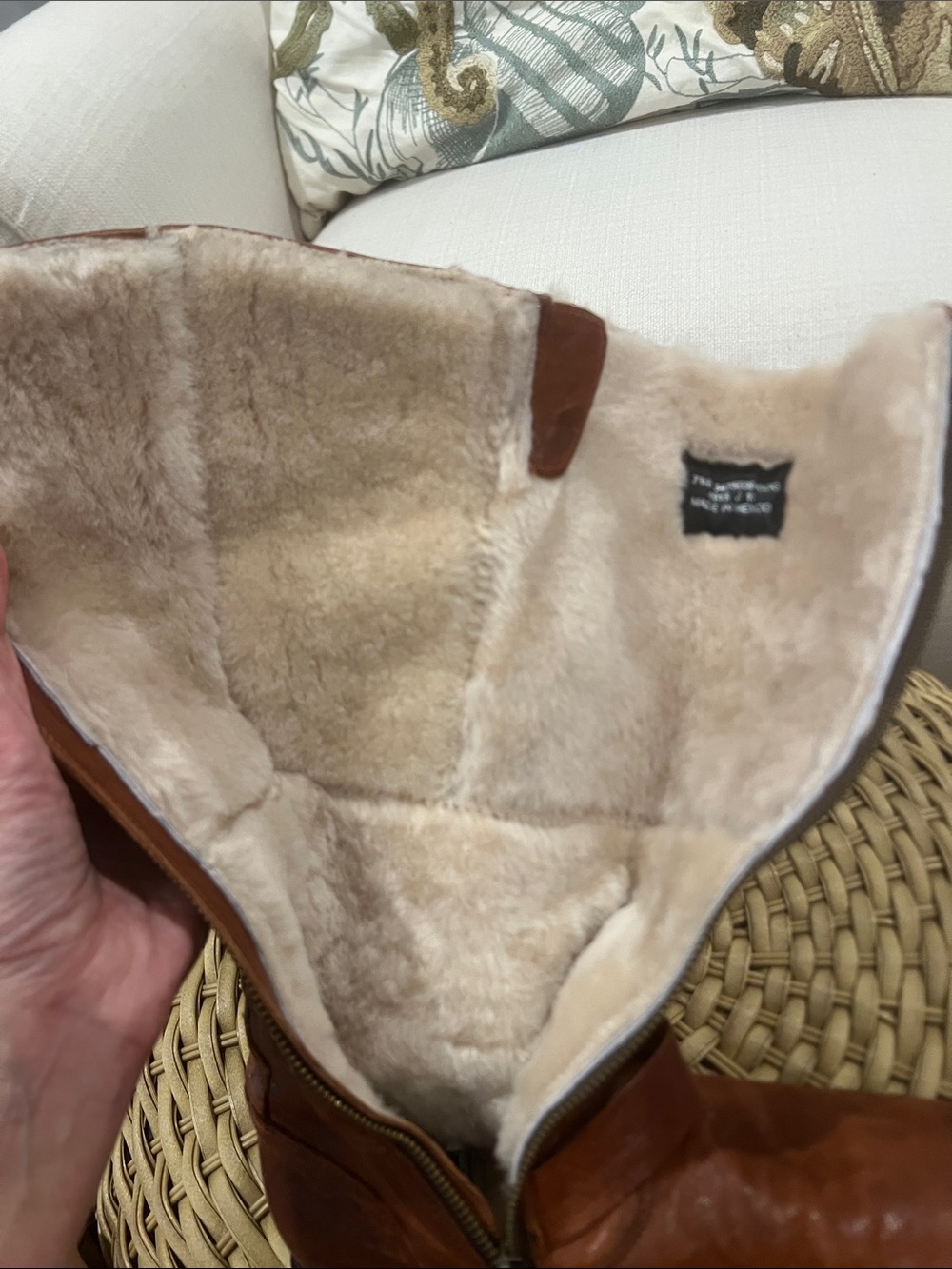 Frye Women's Valerie Shearling Sherpa Harness Boots - Picture 16 of 16